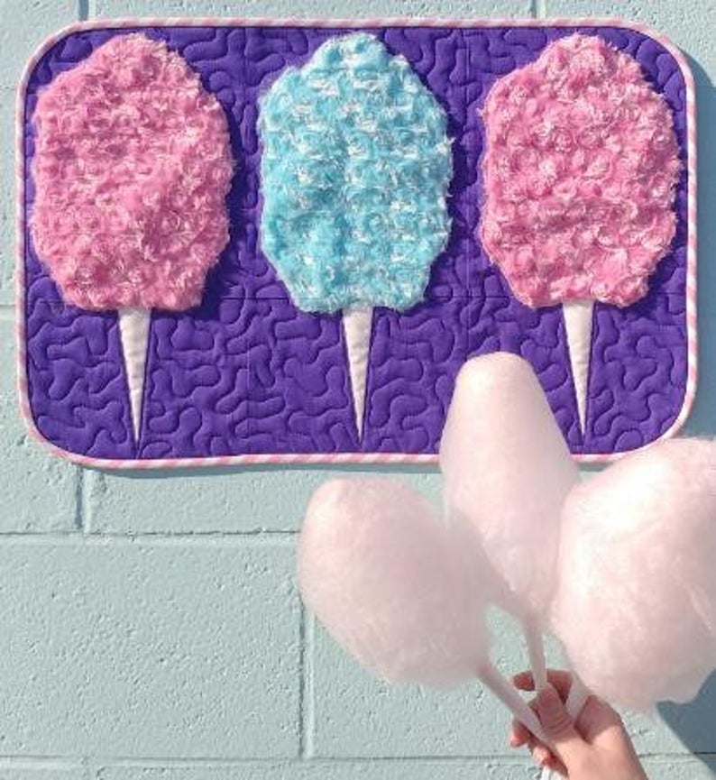Slice of Pi Cotton Candy Quilt Pattern