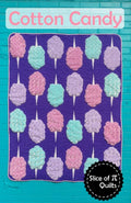 Slice of Pi Cotton Candy Quilt Pattern