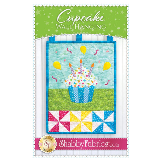 Shabby Fabrics Cupcake Wall Hanging Pattern
