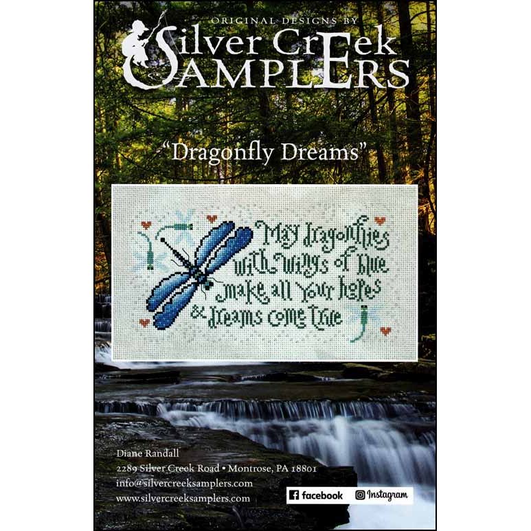 Silver Creek Samplers Dragonfly Dreams Cross stitch Pattern
