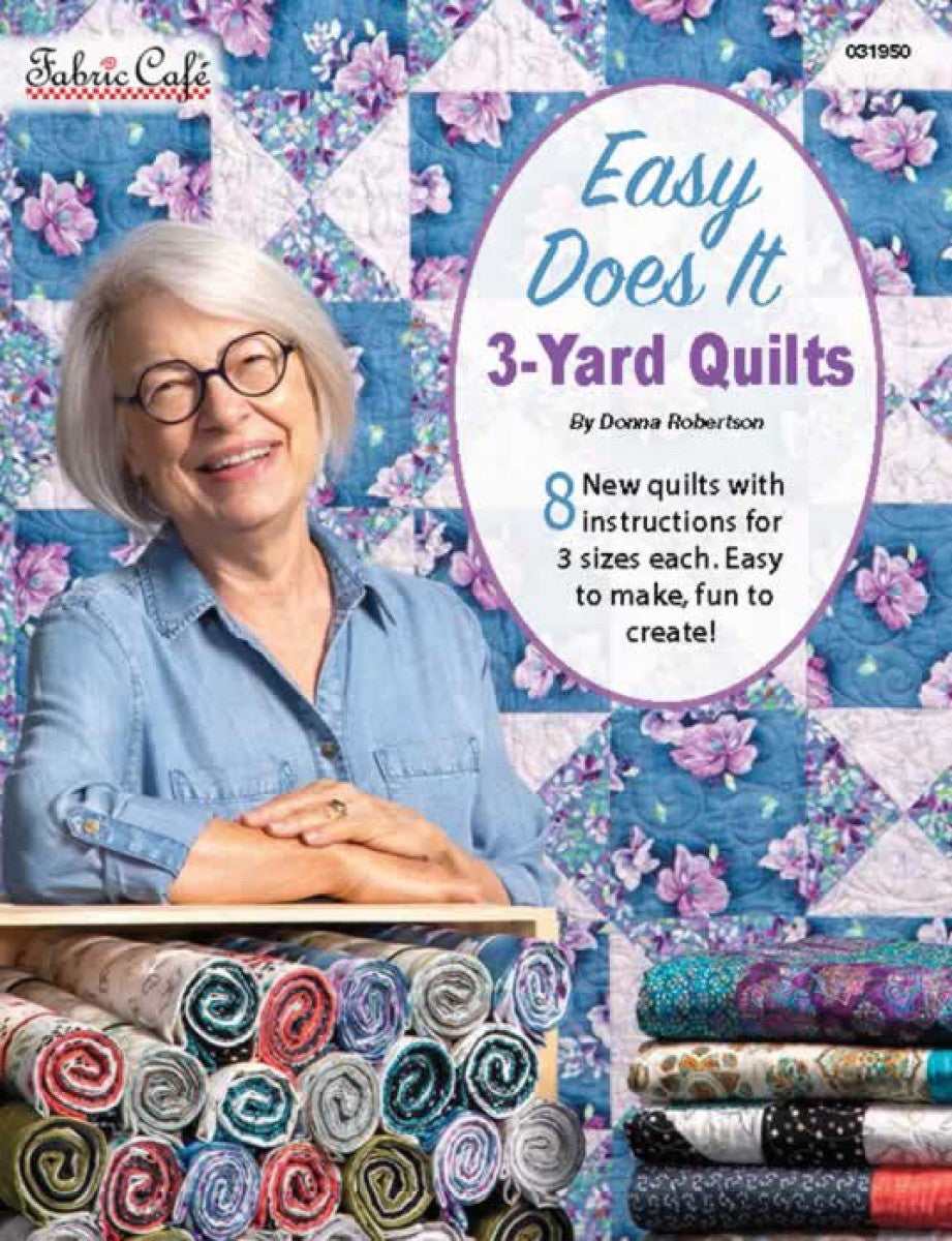 Easy Does It 3-Yard Quilts Book by Fabric Cafe