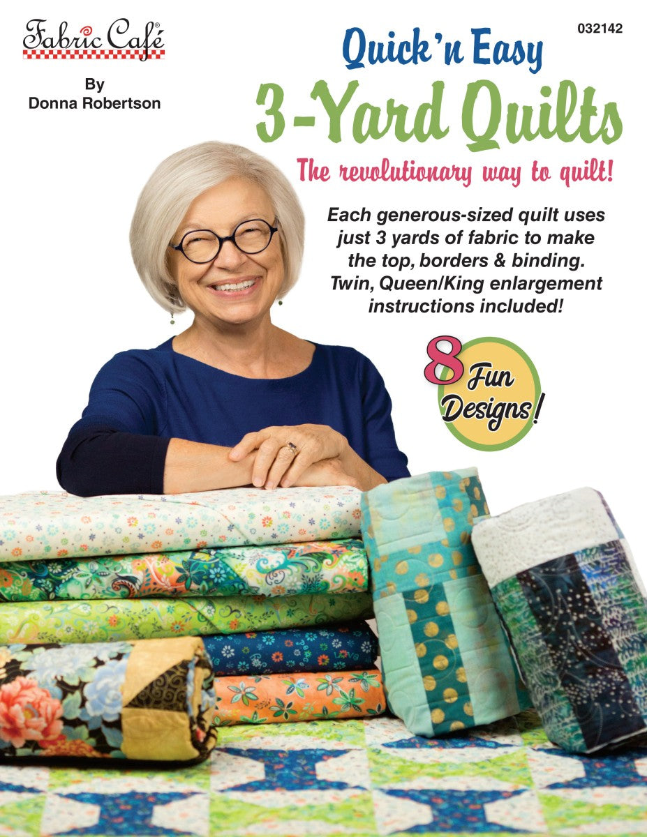 Quick & Easy 3-Yard Quilts Book by Fabric Cafe