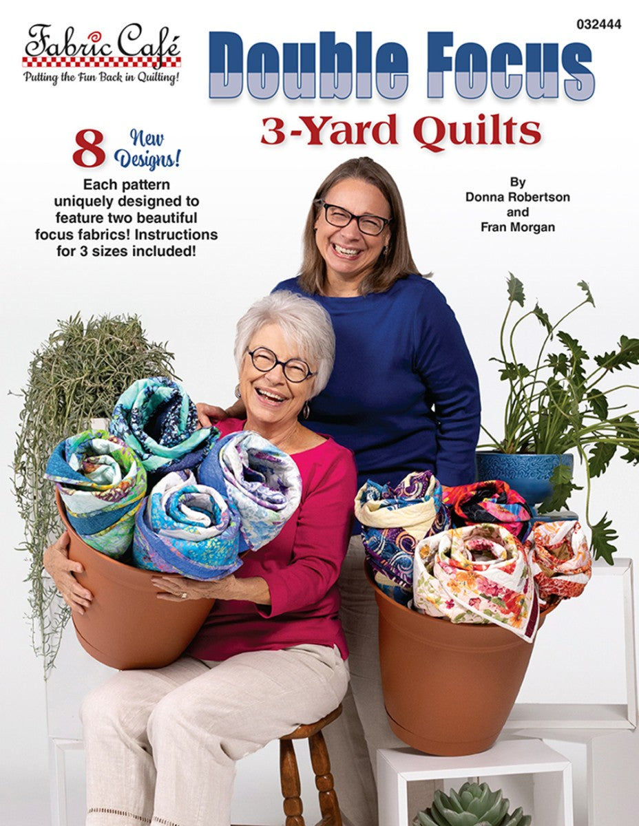 Double Focus 3-Yard Quilts Book by Fabric Cafe