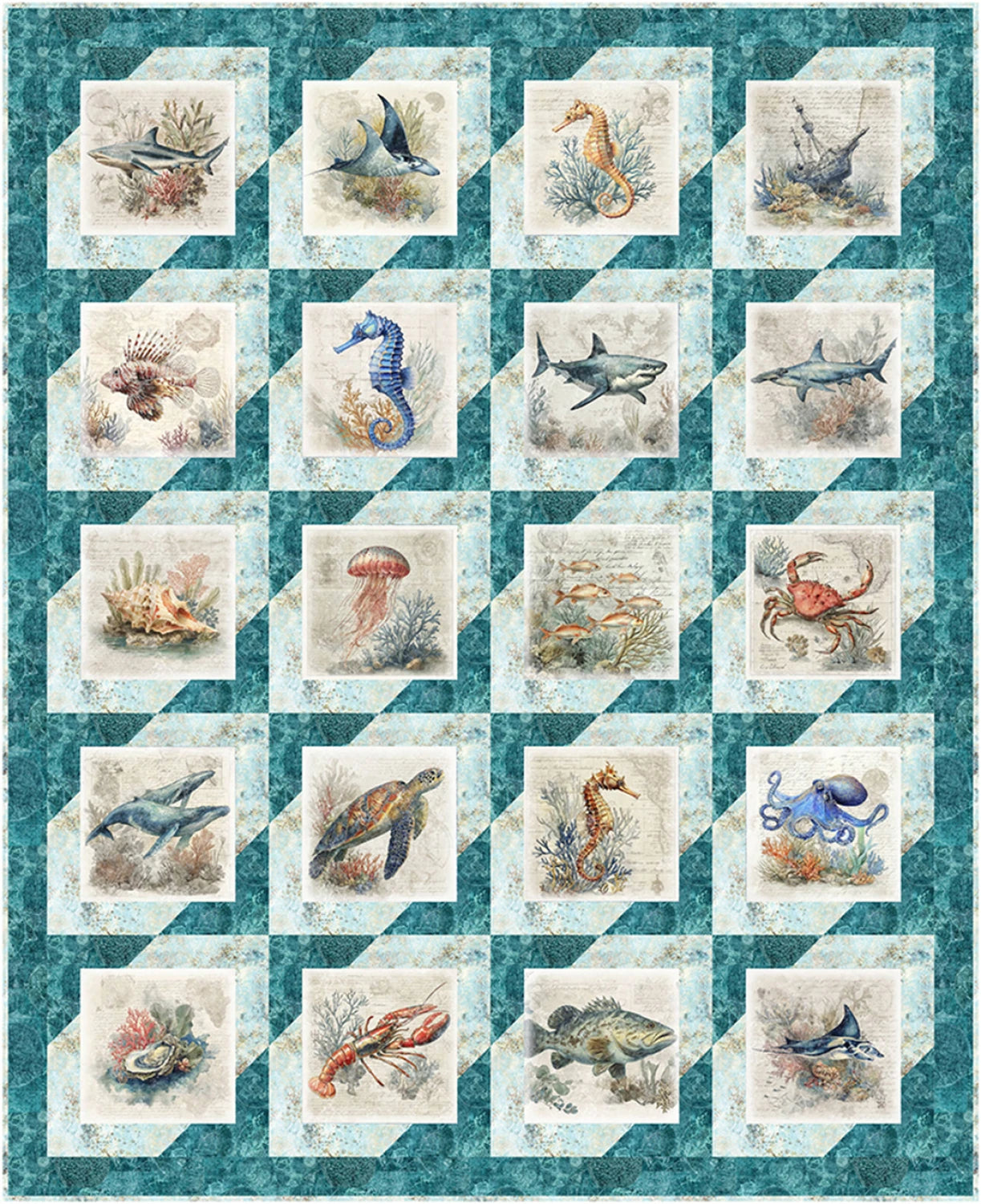 Panel Pizzazz 3-Yard Quilts Pattern