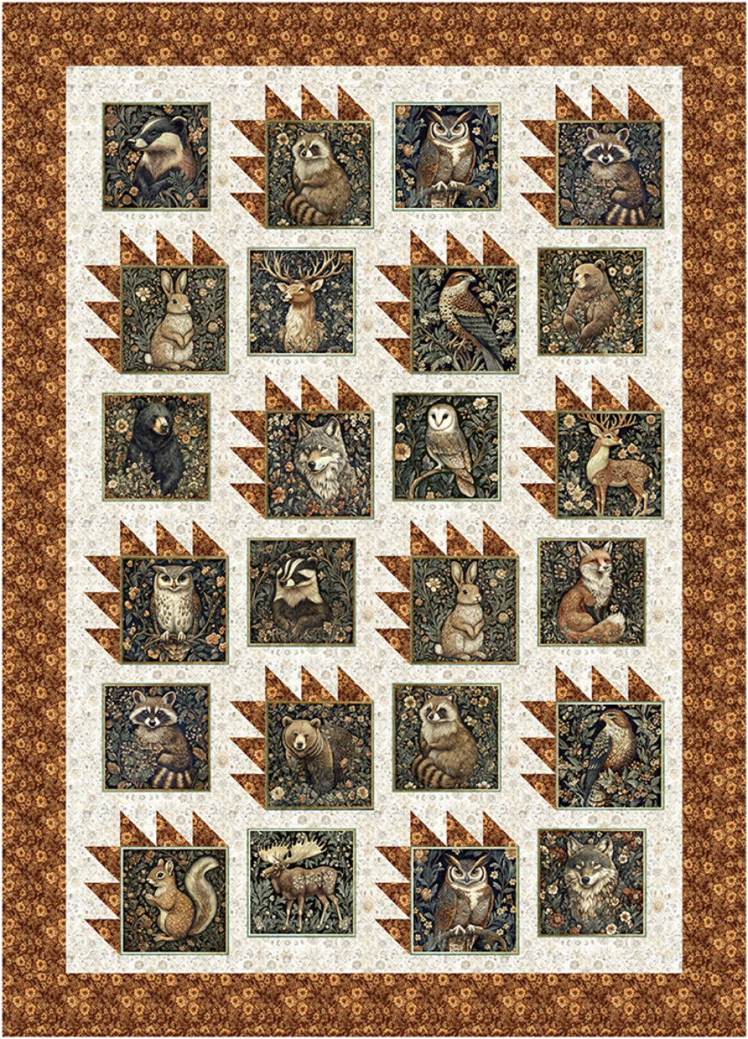 Panel Pizzazz 3-Yard Quilts Pattern