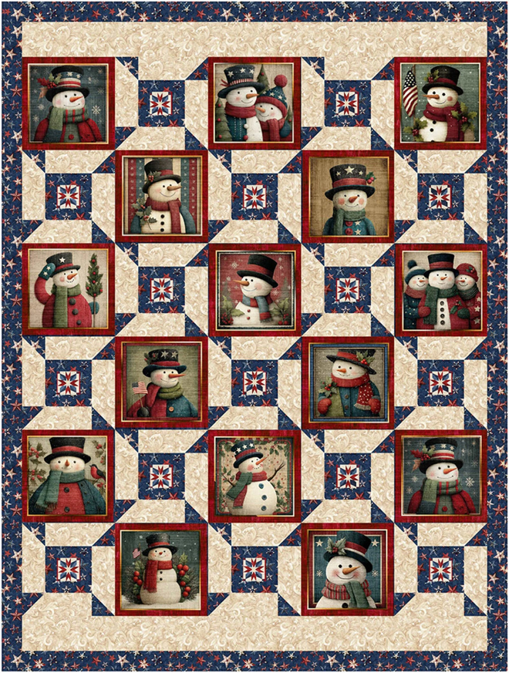 Panel Pizzazz 3-Yard Quilts Pattern