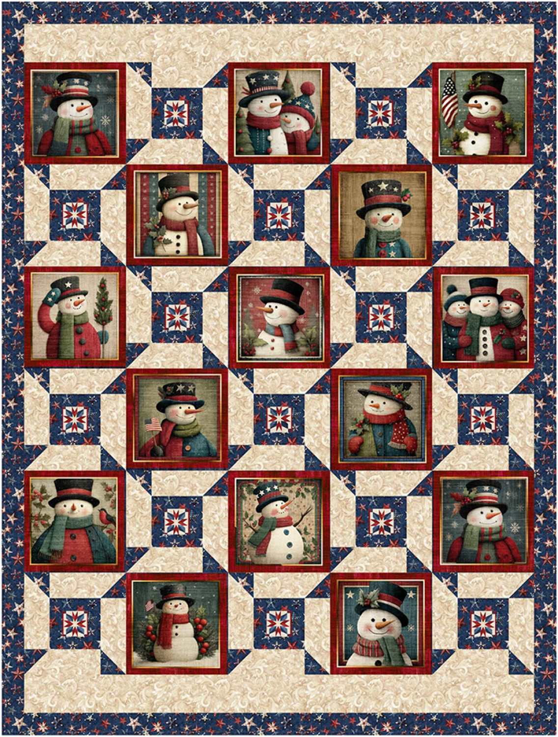 Panel Pizzazz 3-Yard Quilts Pattern