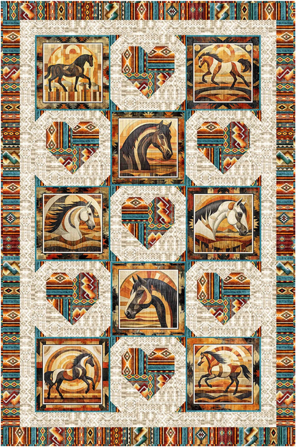Panel Pizzazz 3-Yard Quilts Pattern