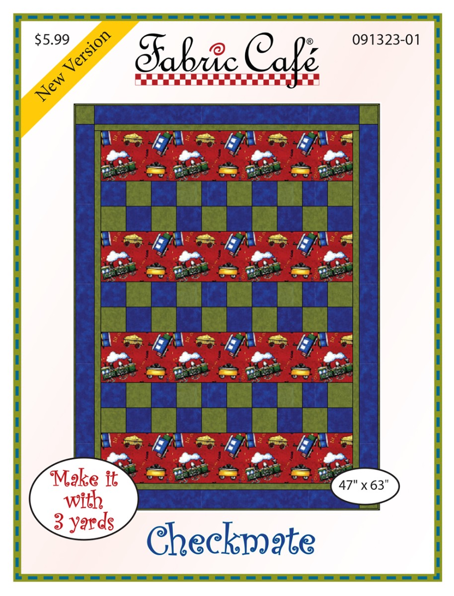 Checkmate Quilt Pattern by Fabric Cafe