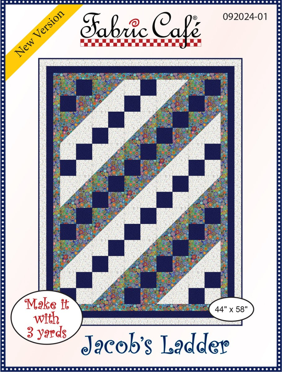 Jacobs Ladder Quilt Pattern by Fabric Cafe