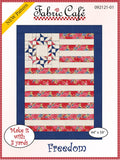 Freedom Quilt Pattern by Fabric Cafe