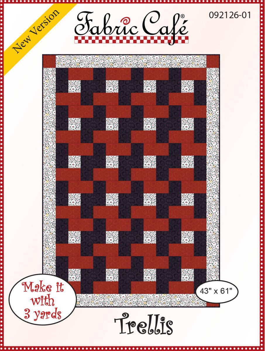 Trellis Quilt Pattern by Fabric Cafe