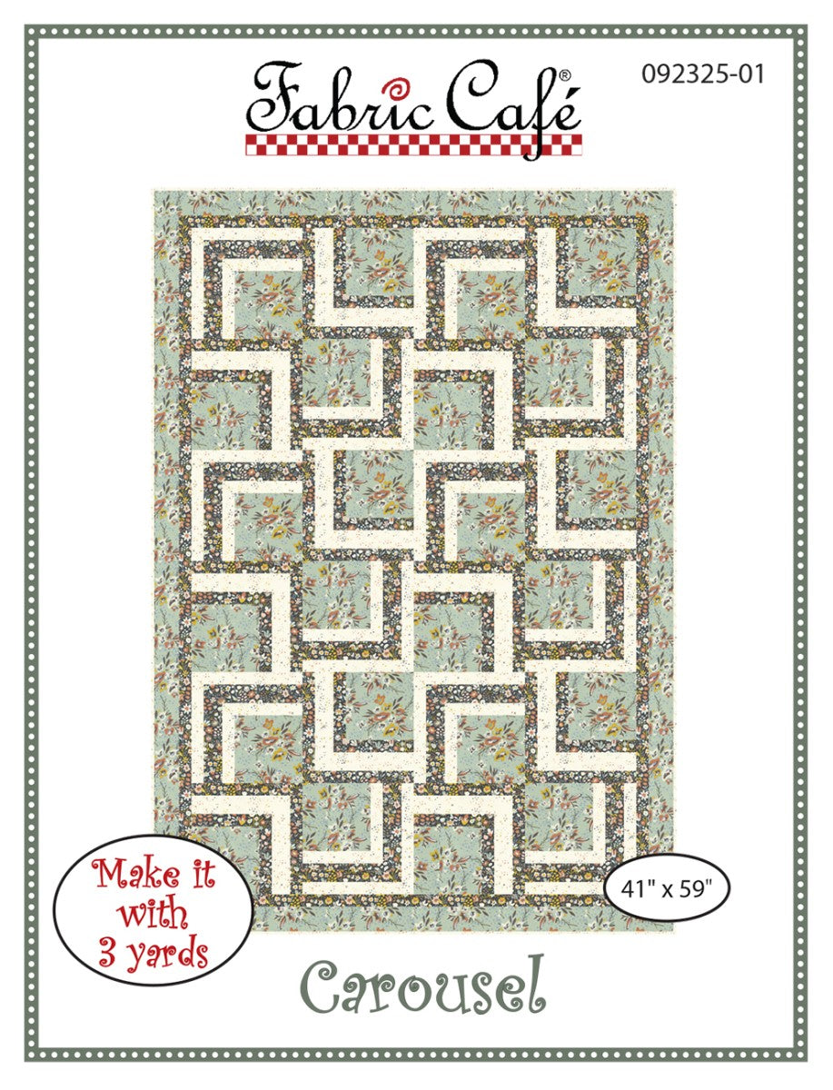 Carousel Quilt Pattern by Fabric Cafe