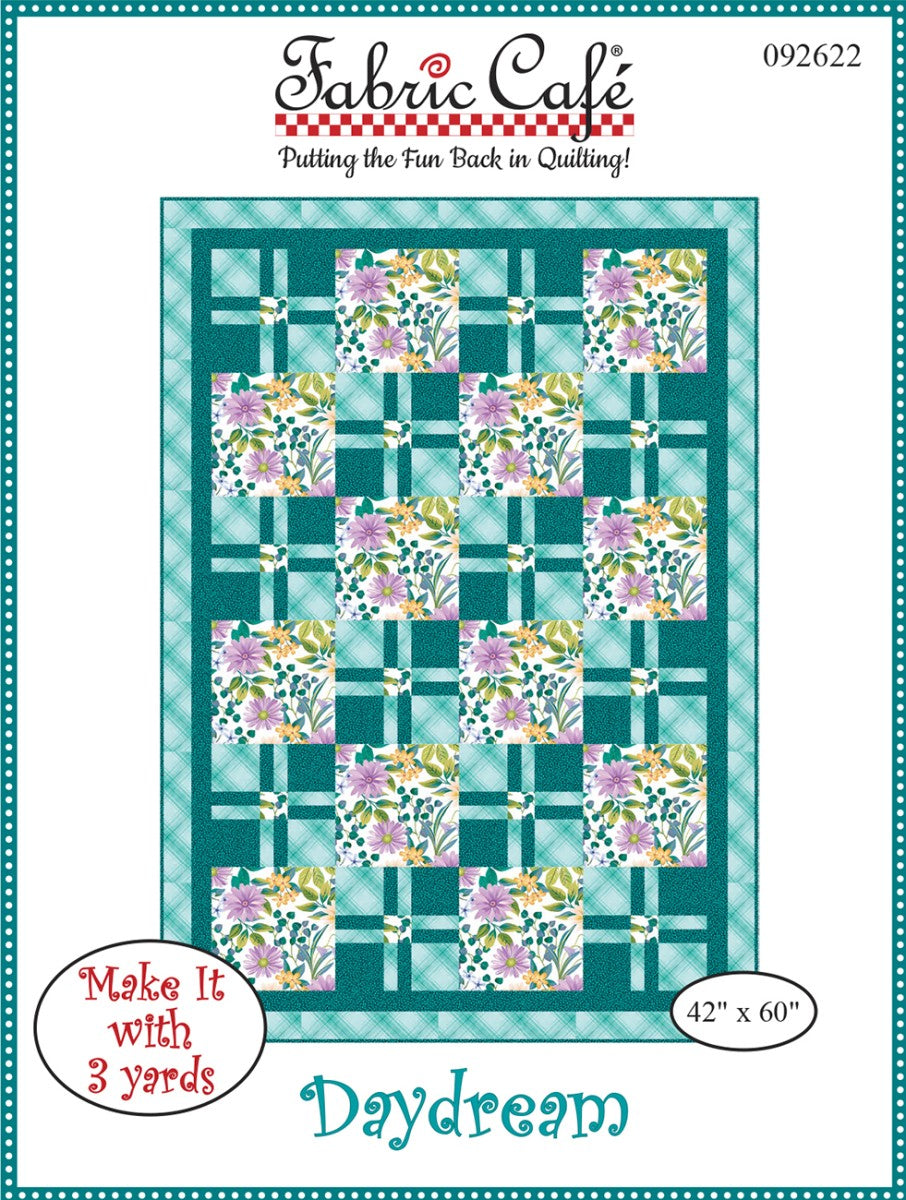 Daydream 3-Yard Quilt Pattern by Fabric Cafe