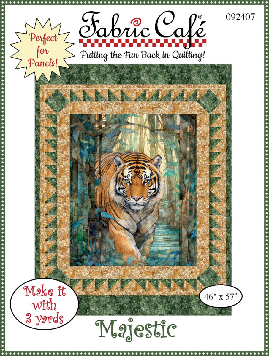 Majestic Quilt Pattern by Fabric Cafe