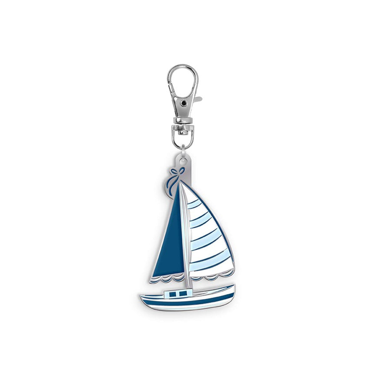 Tasha Noel Sailboat Enamel Charm by Tasha Noel for Riley Blake Designs