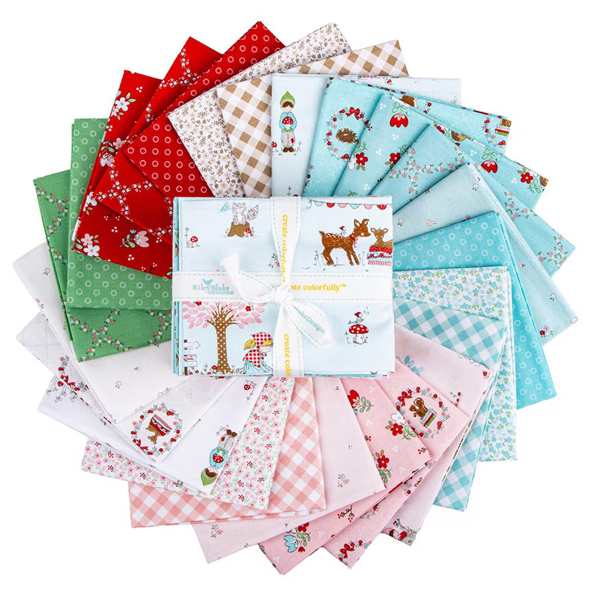 Whimsical Woodland Fat Quarter Bundle 24pc