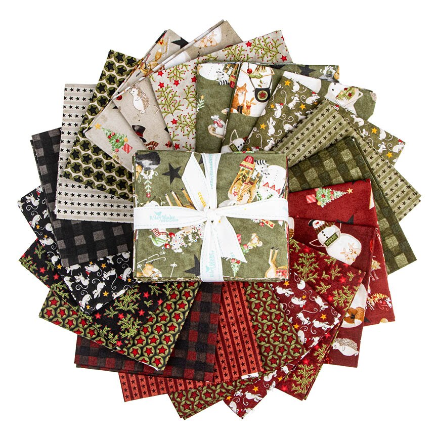 Northern Christmas Fat Quarter Bundle 21pc