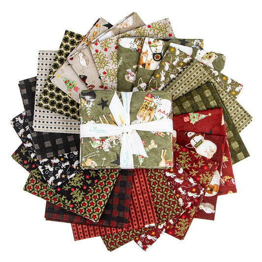 Northern Christmas Fat Quarter Bundle 21pc