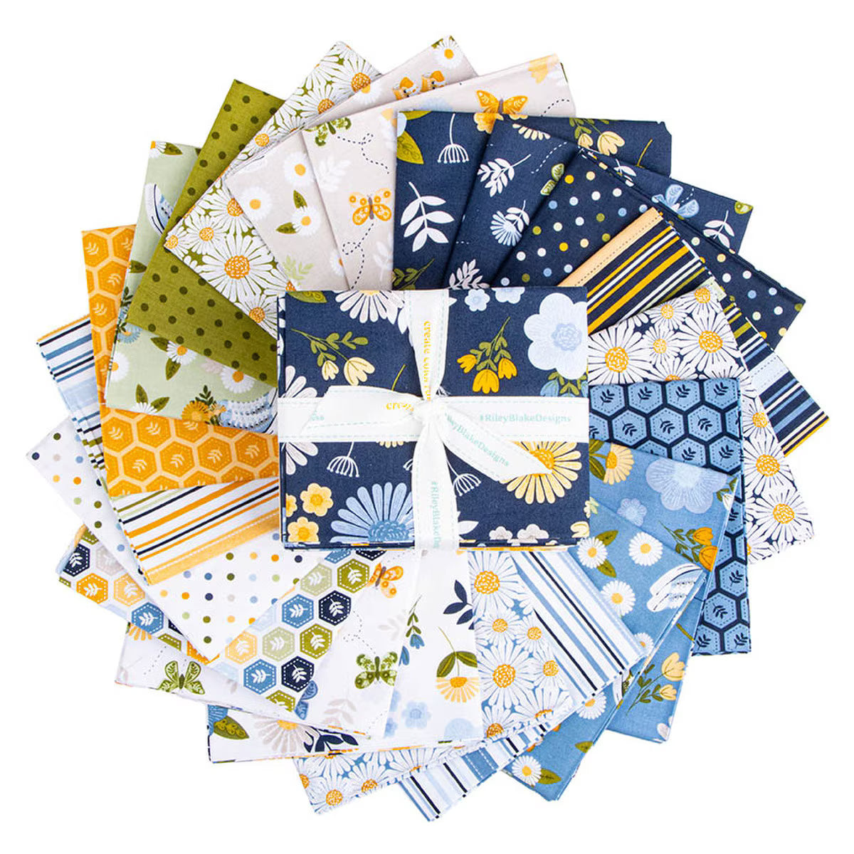Sunshine & Dandelions Fat Quarter Bundle 21pc