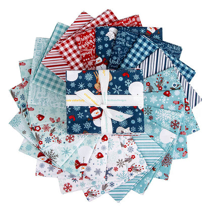 A Perfect Winter Fat Quarter Bundle 21pc