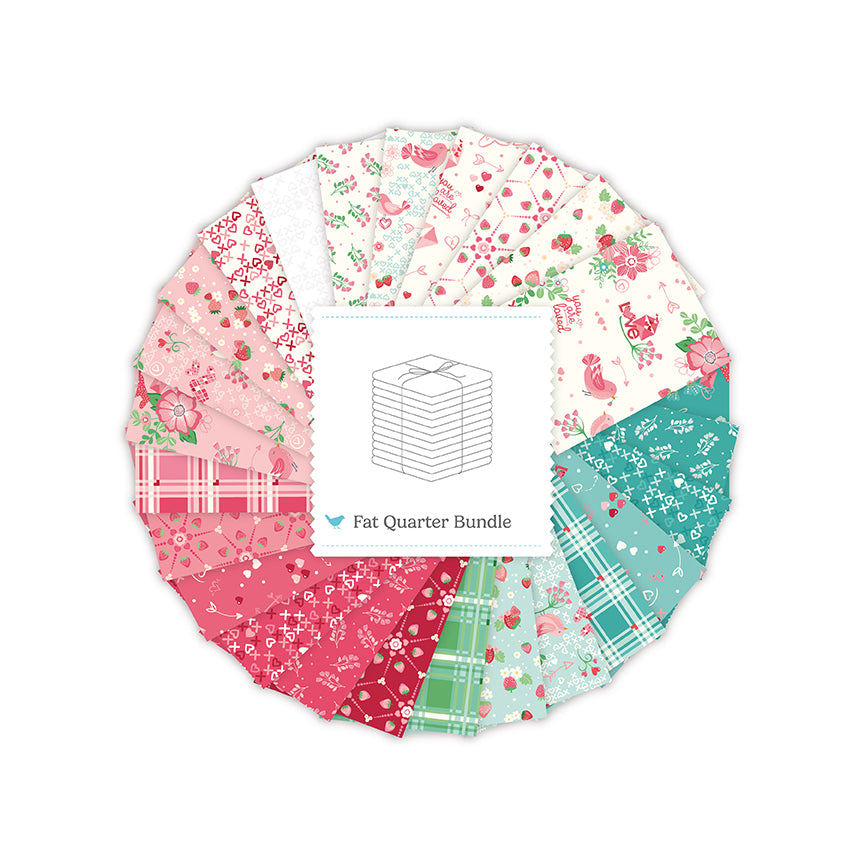 Bloom & Heart Fat Quarter Bundle 25pc