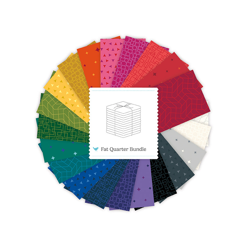 Quilt in Color Fat Quarter Bundle 21pc