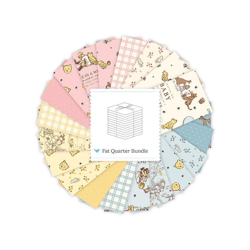 Winnie the Pooh Baby Fat Quarter Bundle 21pc