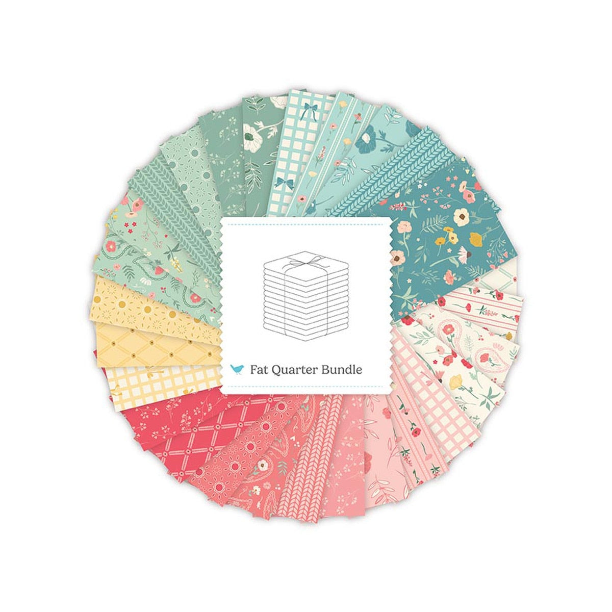 Briarhill Fat Quarter Bundle by Beverly McCullough for Riley Blake Designs