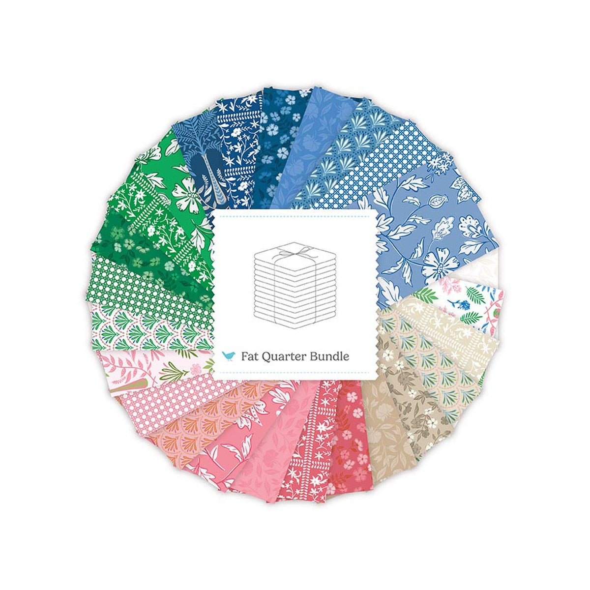 Palmetto Fat Quarter Bundle by Amanda Niederhauser for Riley Blake Designs