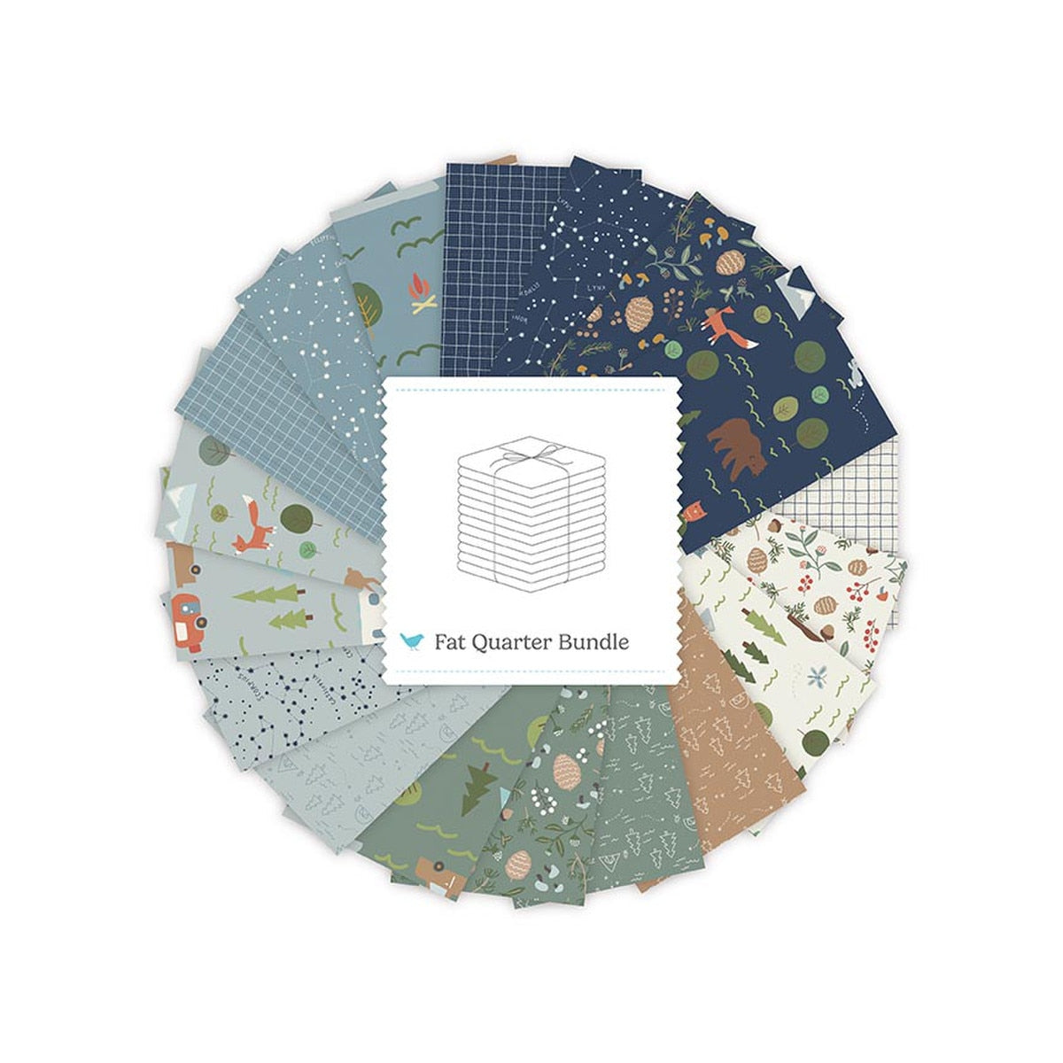 Upper Pines Fat Quarter Bundle - FQ-18870-18