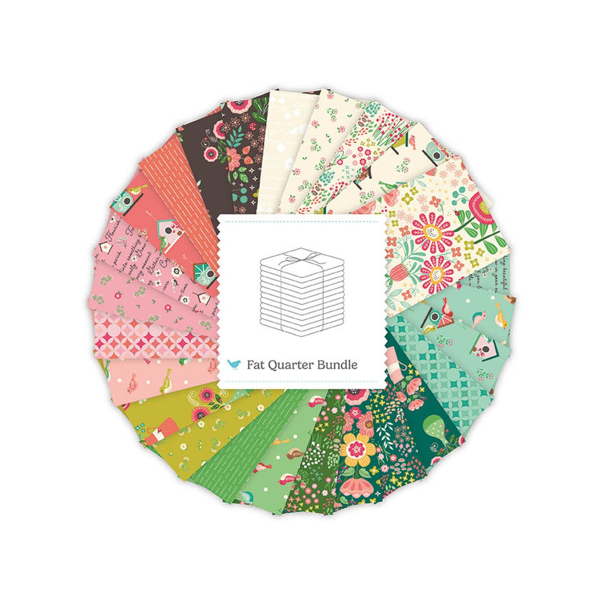 Aviary Fat Quarter Bundle by Cherry Guidry for Riley Blake Designs
