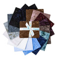 Batiks Hand-Dyes Quartz Crystals Fat Quarter Bundle 16pc