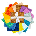 Batiks Hand-Dyes Bright Day Fat Quarter Bundle 16pc