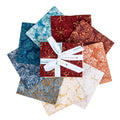 Batiks Express Yourself! Holiday Sparkle Boho Fat Quarter Bundle C 9pc