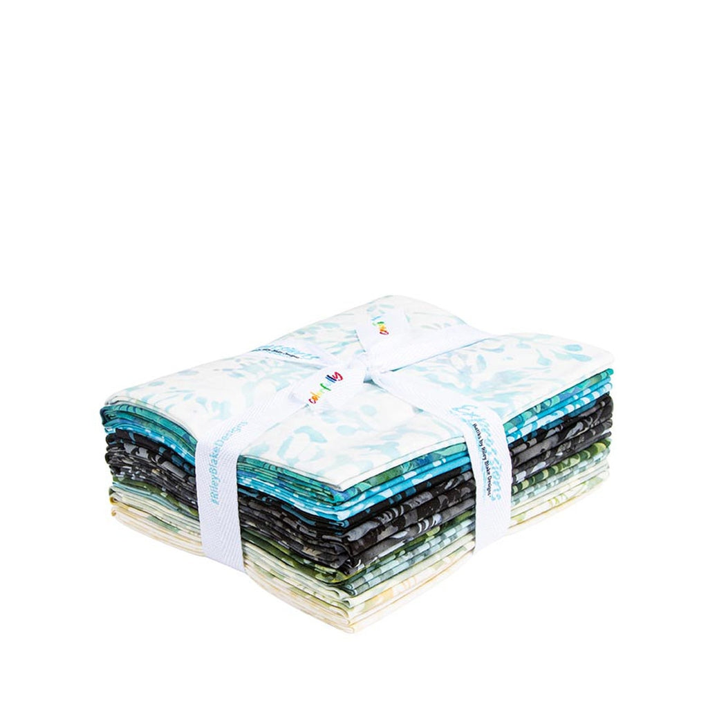 Holiday Charm Midwinter Teal Fat Quarter Bundle B