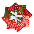 Batiks Holiday Happiness Ribbon Fat Quarter Bundle B 8pc