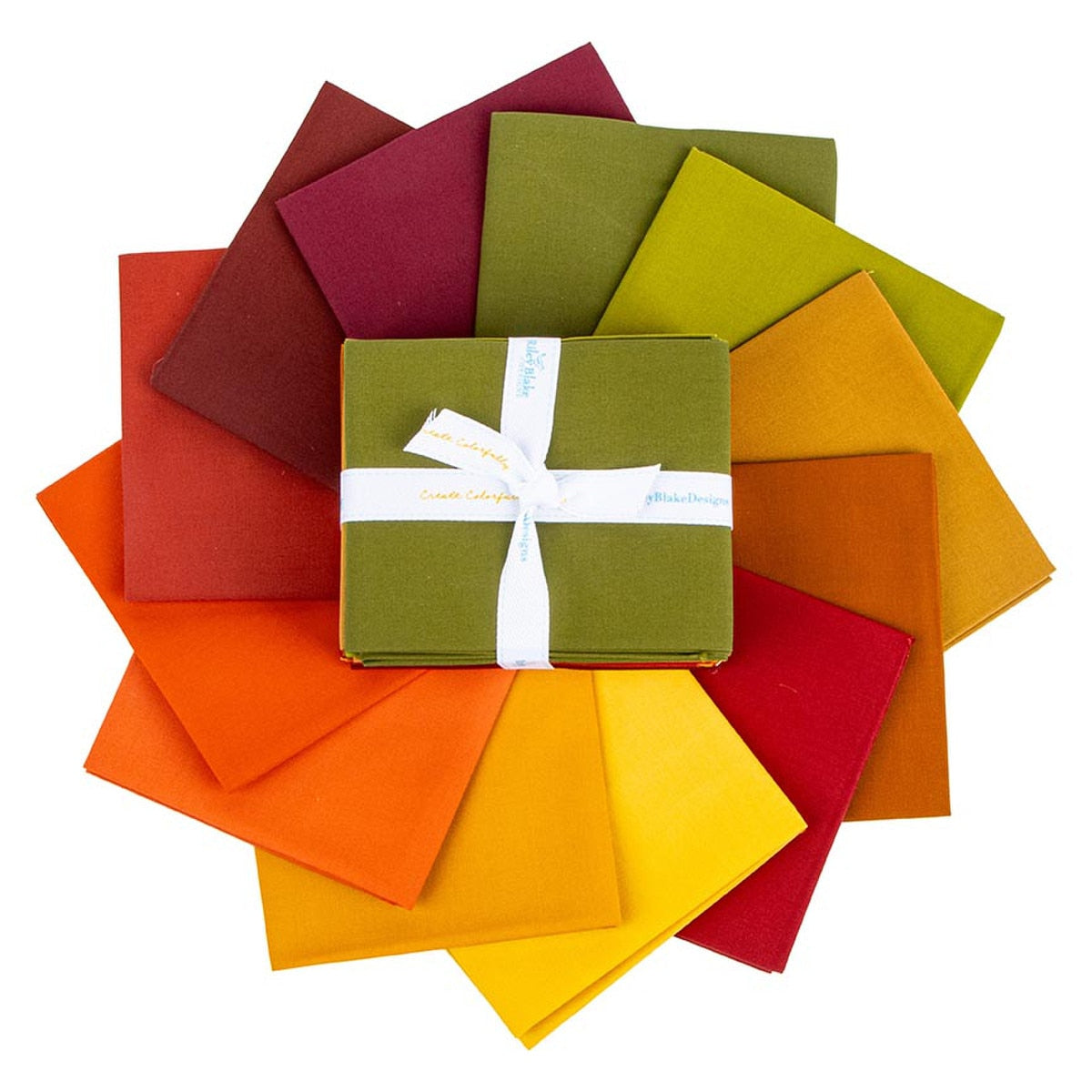 Confetti Cotton™ Autumn Fat Quarter Bundle from Riley Blake Designs, splayed view