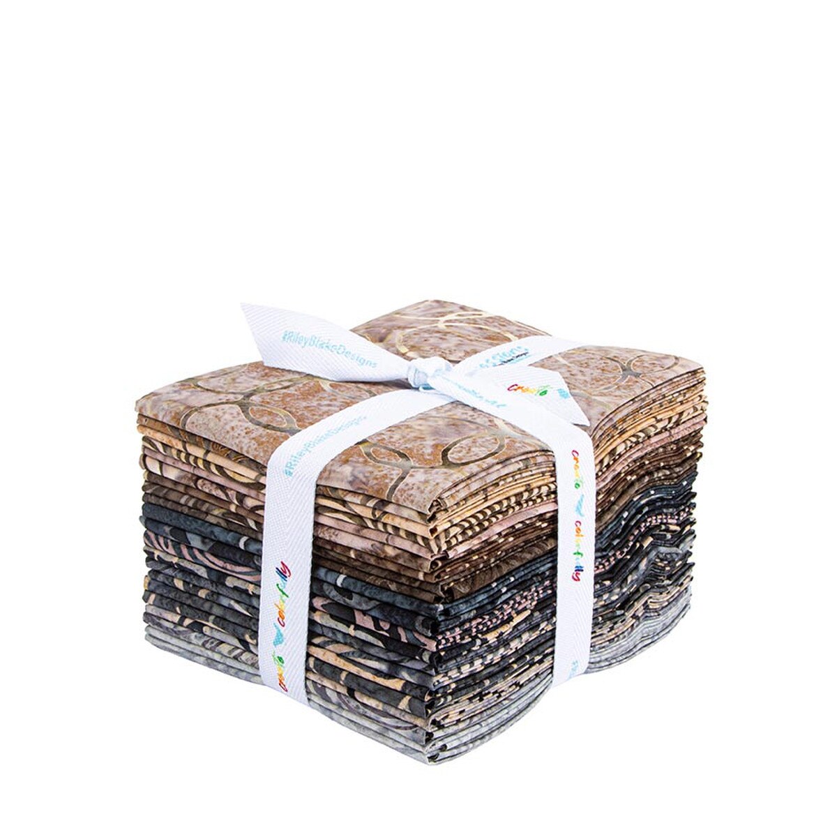 Batiks Urban Loft Neutrals Fat Quarter Bundle 21pc