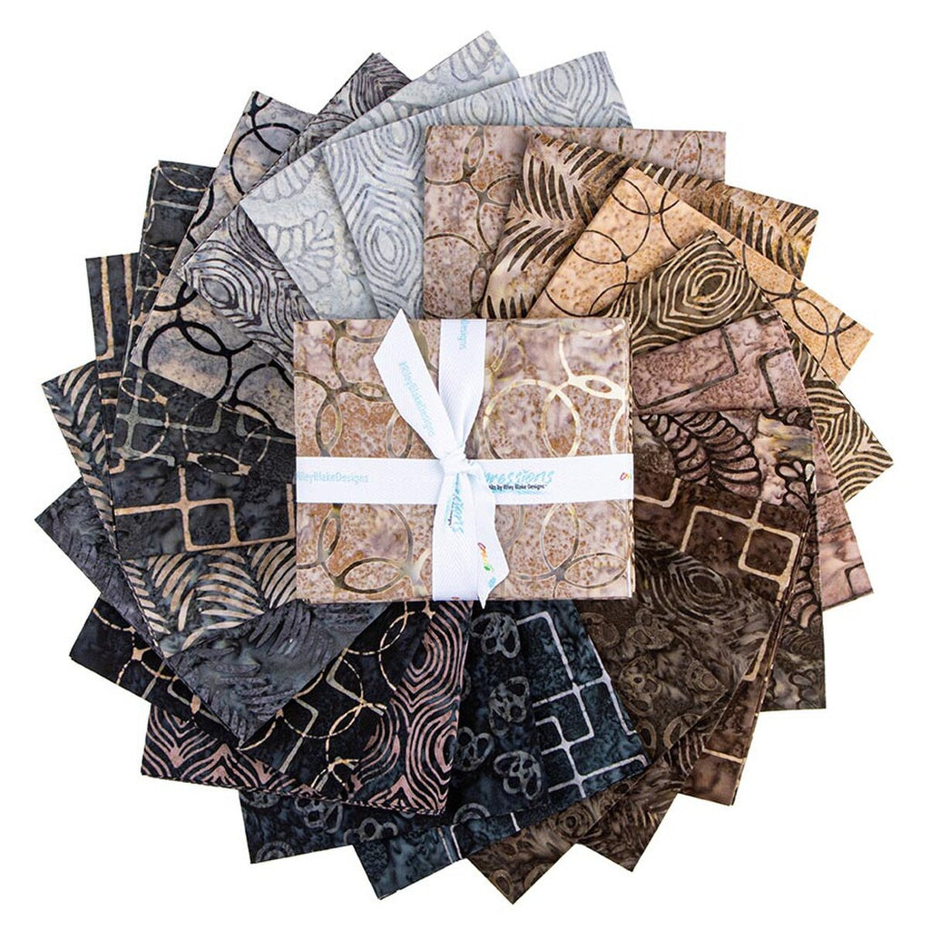 Batiks Urban Loft Neutrals Fat Quarter Bundle 21pc