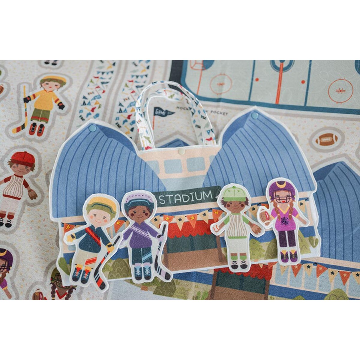 Hometown Heroes Felt Panel