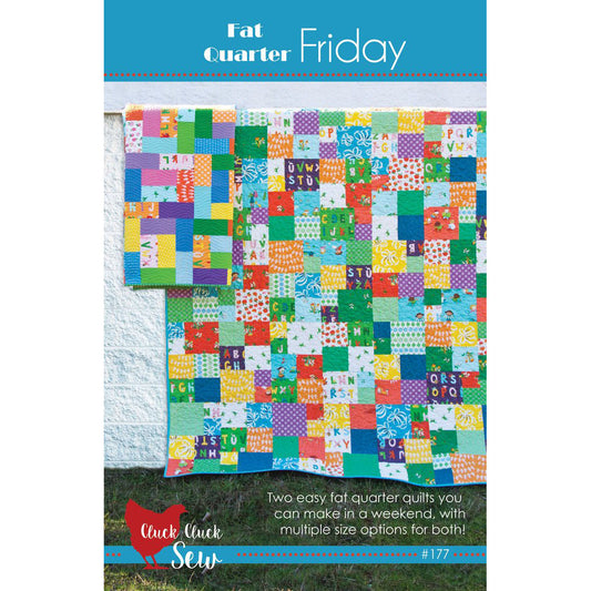 Cluck Cluck Sew Fat Quarter Friday Quilt Pattern