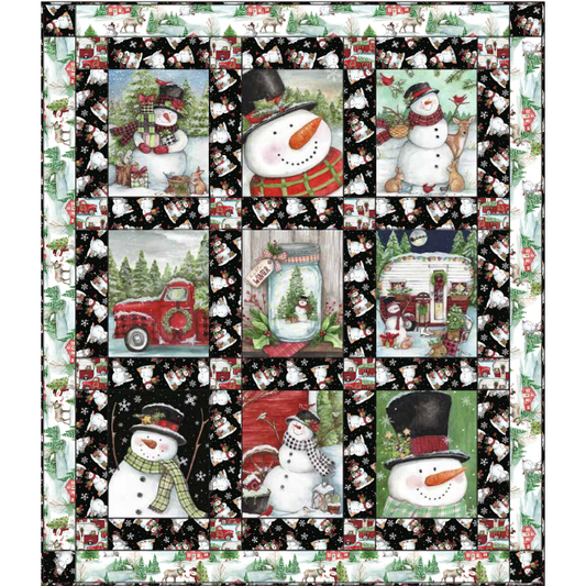Free Frosty Hollow Quilt Pattern
