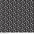 Seasonal Basics Ghosts Black Glow in the Dark Fabric by the Yard - GC772-BLACK