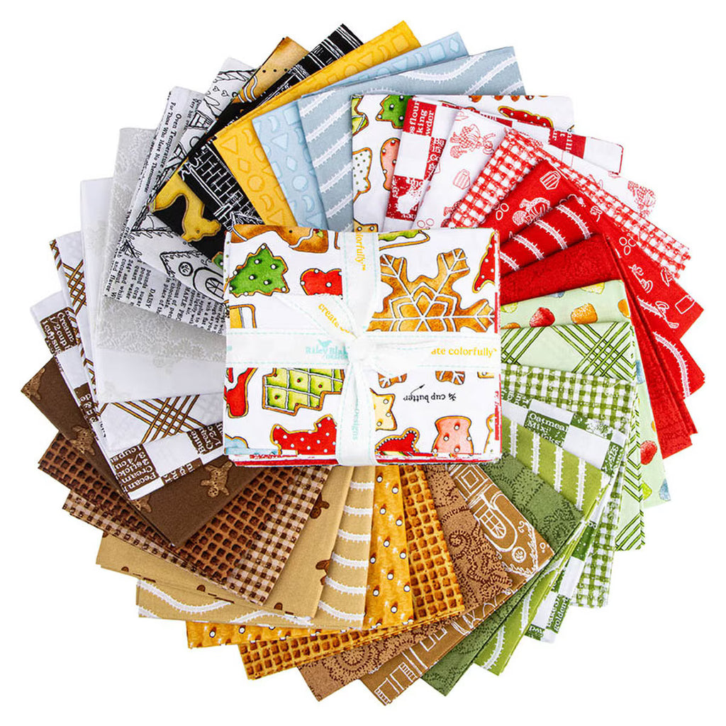 Gingerbread Fat Quarter Bundle 33pc