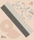 Pumpkin & Licorice Hexie Patchwork Witch Hat Fabric Panel by Lori Holt for Riley Blake Designs