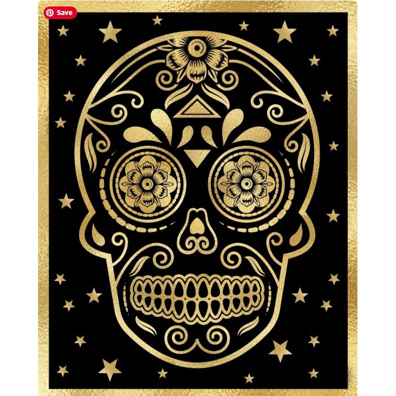 Halloween Sign Fabric Panel