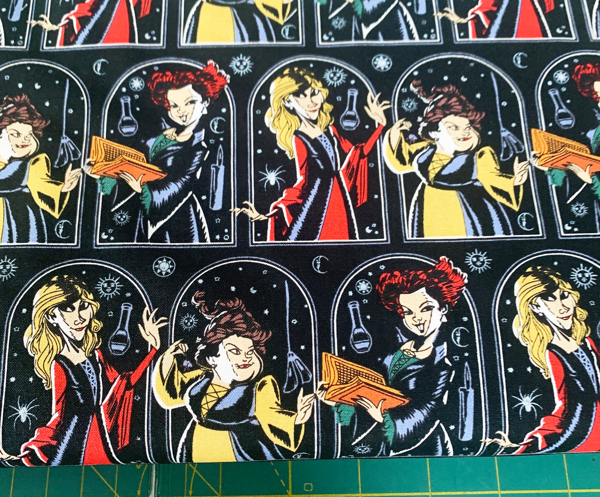 Disney Hocus Pocus Night Sky Fabric