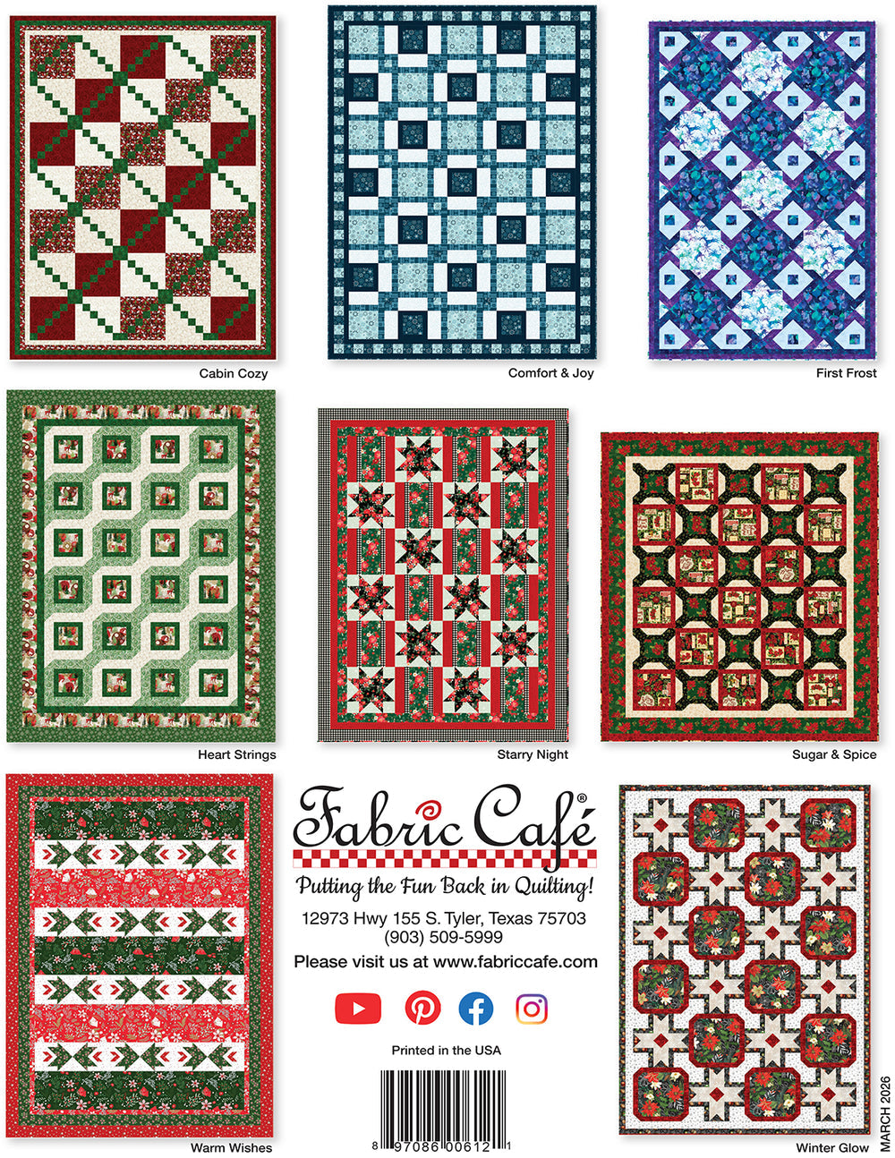 Holly Jolly 5-Yard Quilts Book