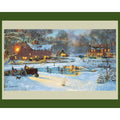 Home For The Holidays Fabric Panel